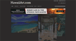 Desktop Screenshot of hawaiiart.com